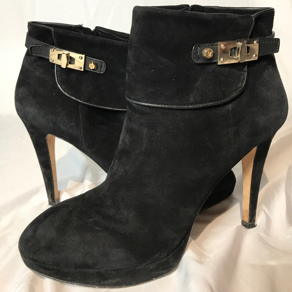 Vero Cuoio suede black boot